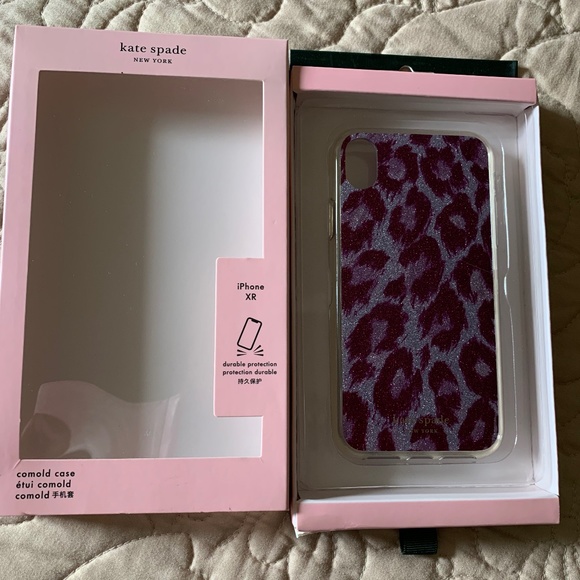 💖NWT Kate Spade IPhone XR Case, Animal print - Picture 3 of 3
